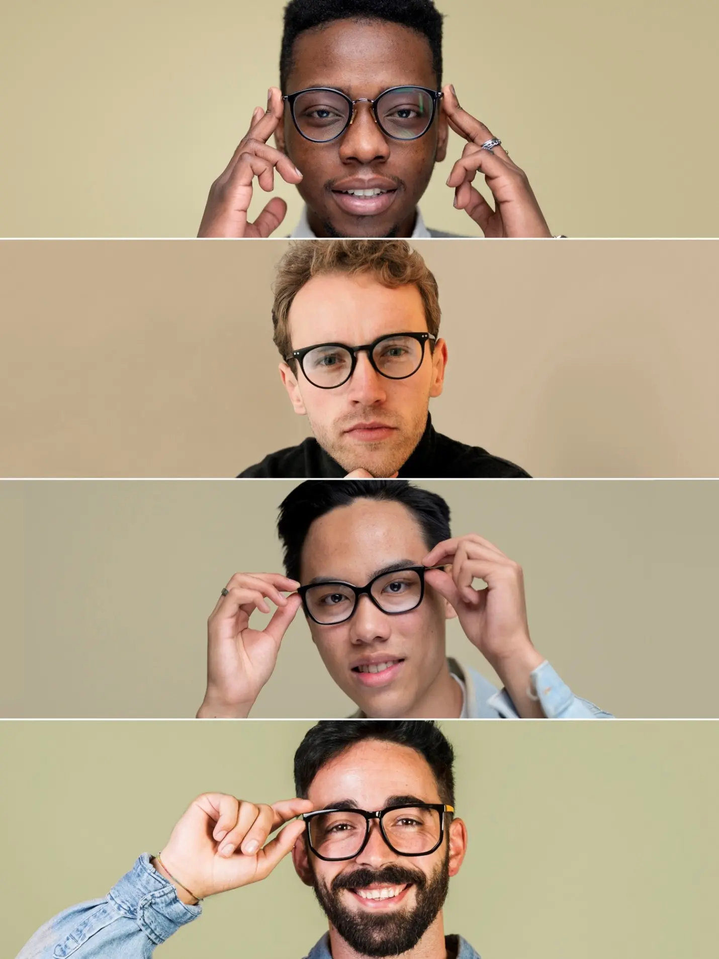 انتخاب عینک بر اساس فرم صورت و موارد مهم آن