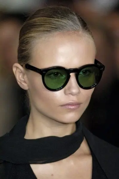 عینک طبی شیشه سبز