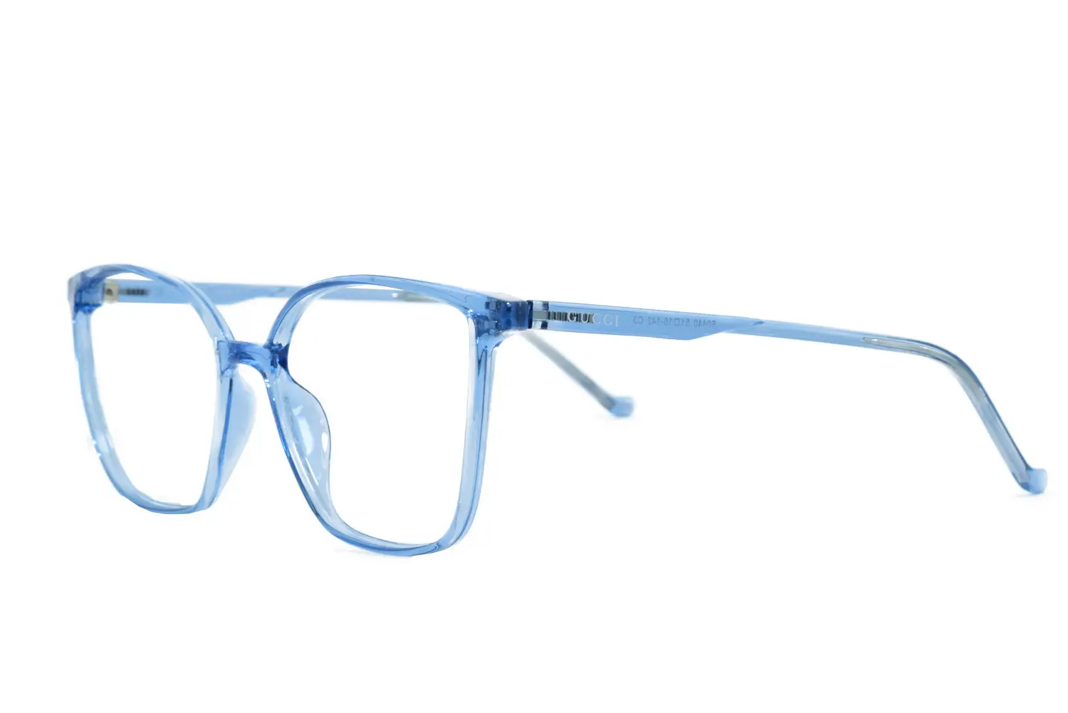 عینک طبی GUCCI F0440 C3 آبی براق - دکترعینک