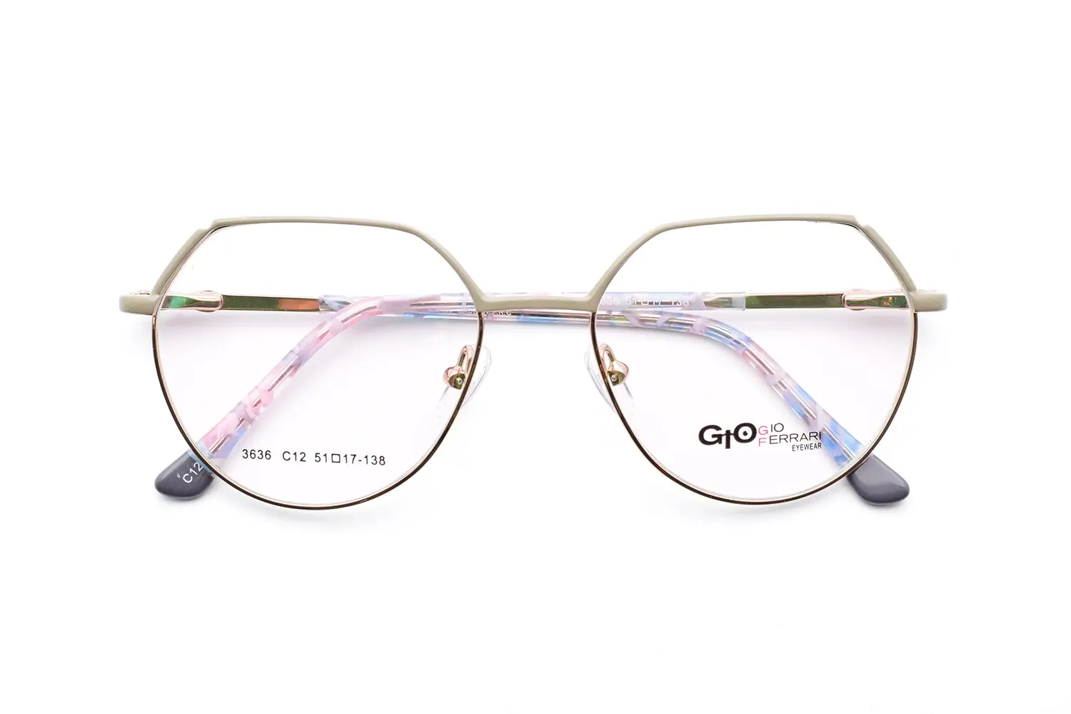 ویژگی های عینک طبی زنانه Gio Ferrari 3636 c12